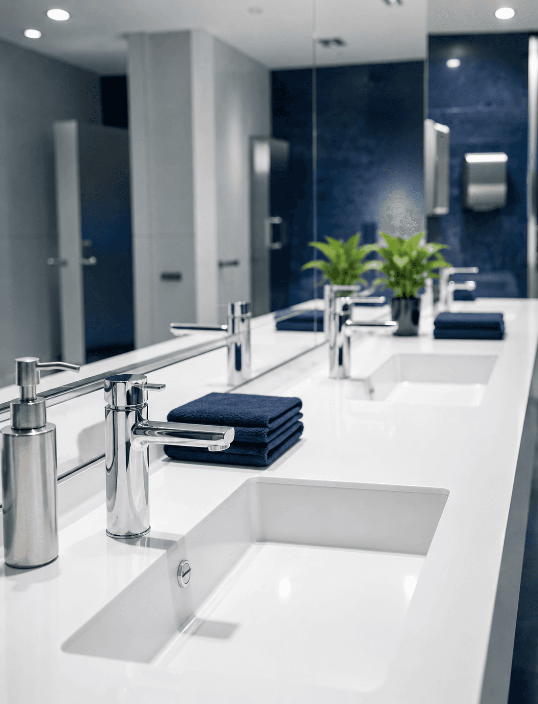 Professionele sanitaire reiniging van toiletten en wasruimtes door TurboClean in West-Vlaanderen